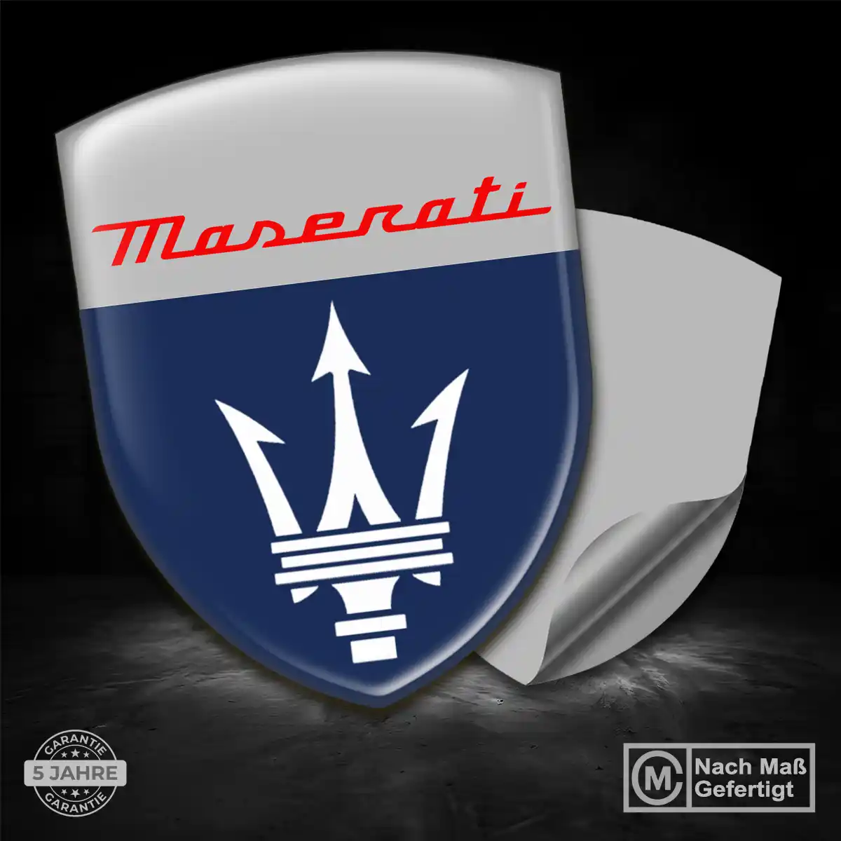 Maserati Wappen Emblem Auto Hohe Qualität