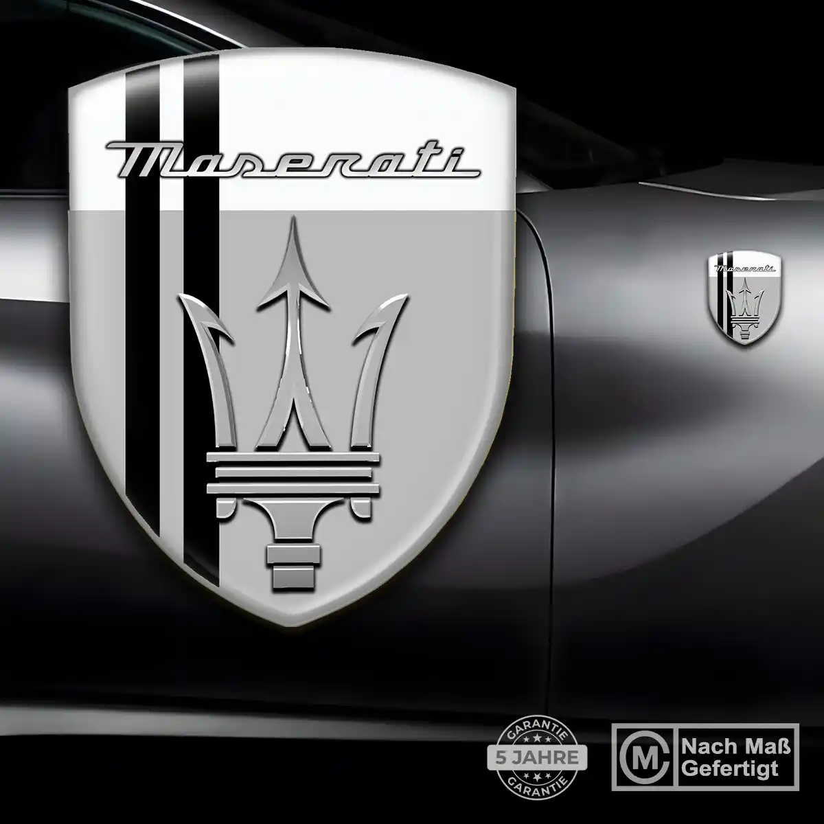 Maserati Wappen Emblem Premium-Edition