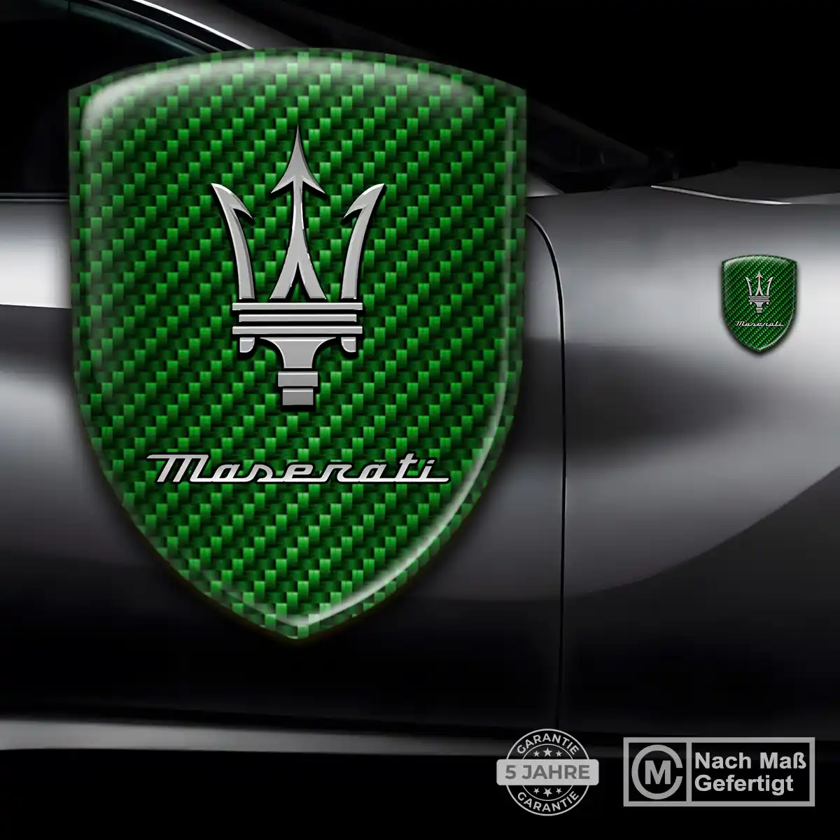 Maserati Wappen Emblem Premiumqualität
