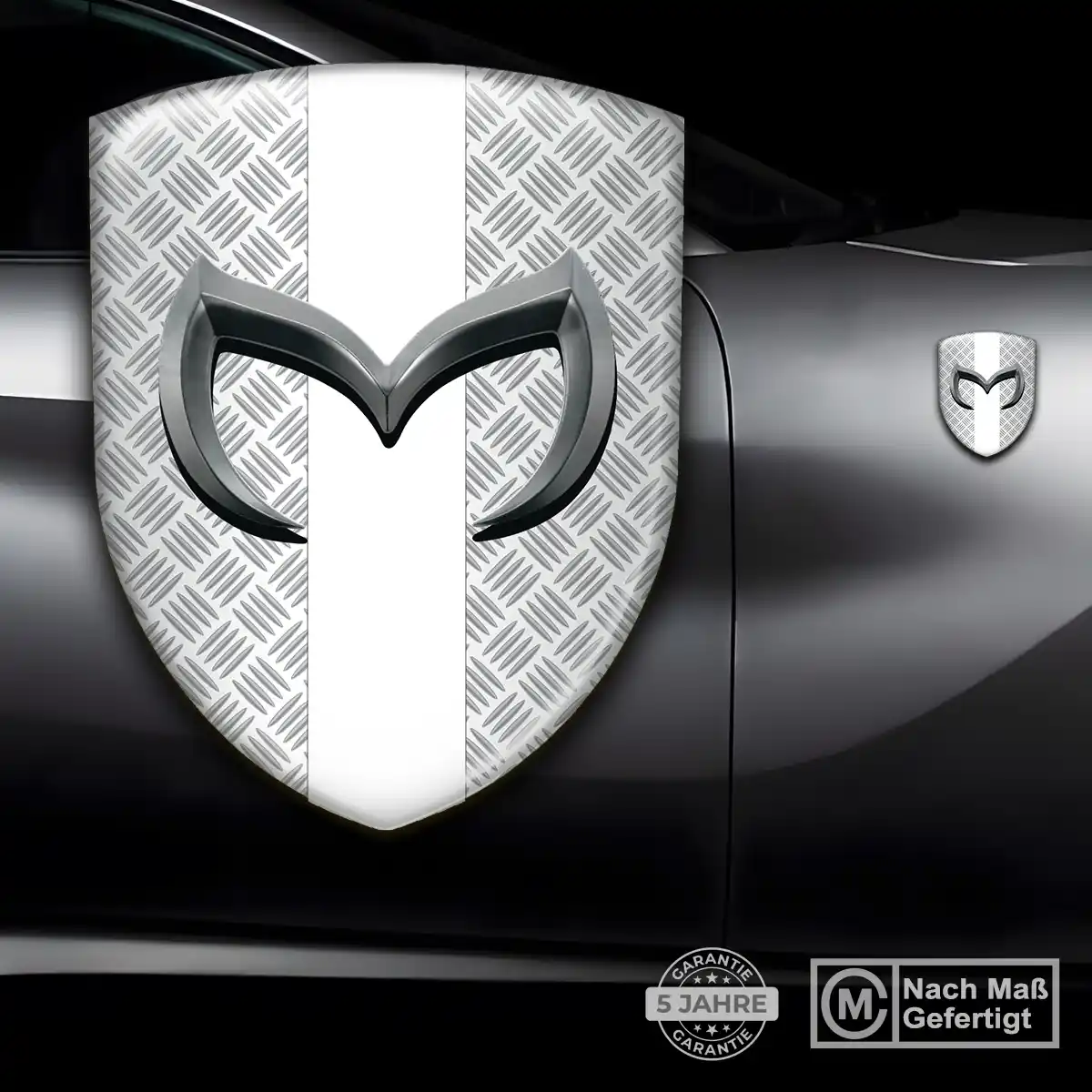 Mazda 3D Gel Aufkleber Emblem Auto Stilvolles Design