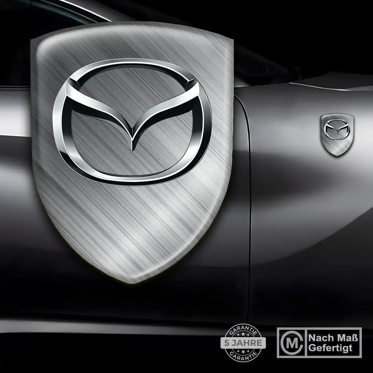 Mazda 3D Gel Aufkleber Wappen Hohe Qualität