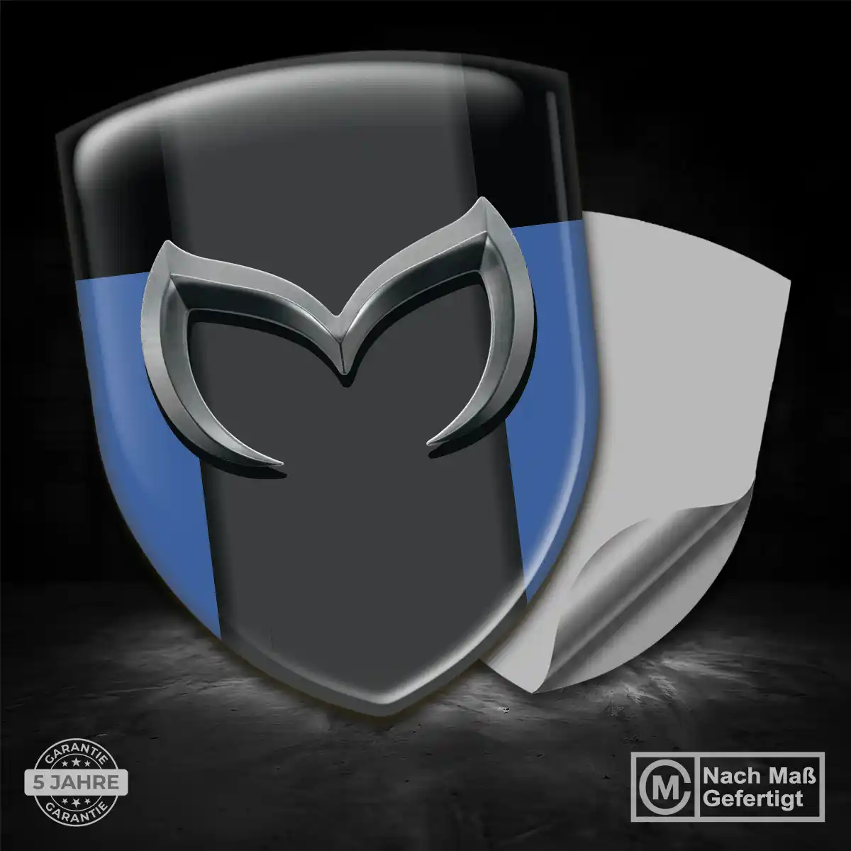 Mazda Aufkleber 3D Gel Emblem Auto Stilvolles Design