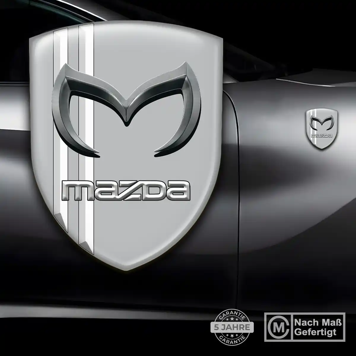 Mazda Aufkleber 3D Gel Emblem Hohe Qualität