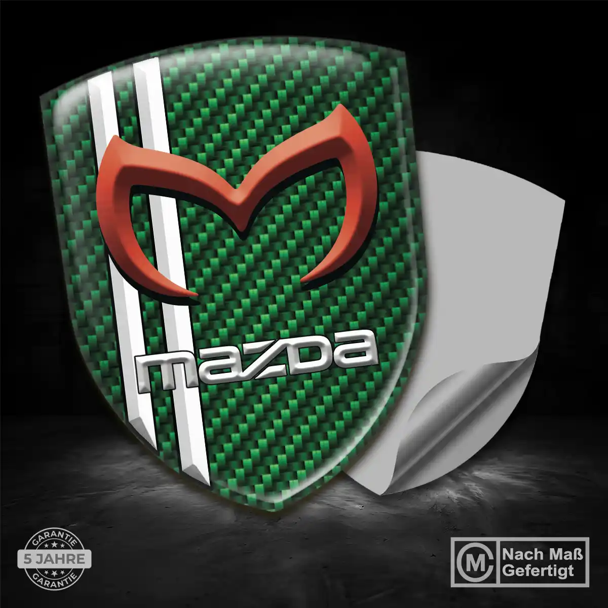 Mazda Aufkleber 3D Gel Embleme Hohe Qualität