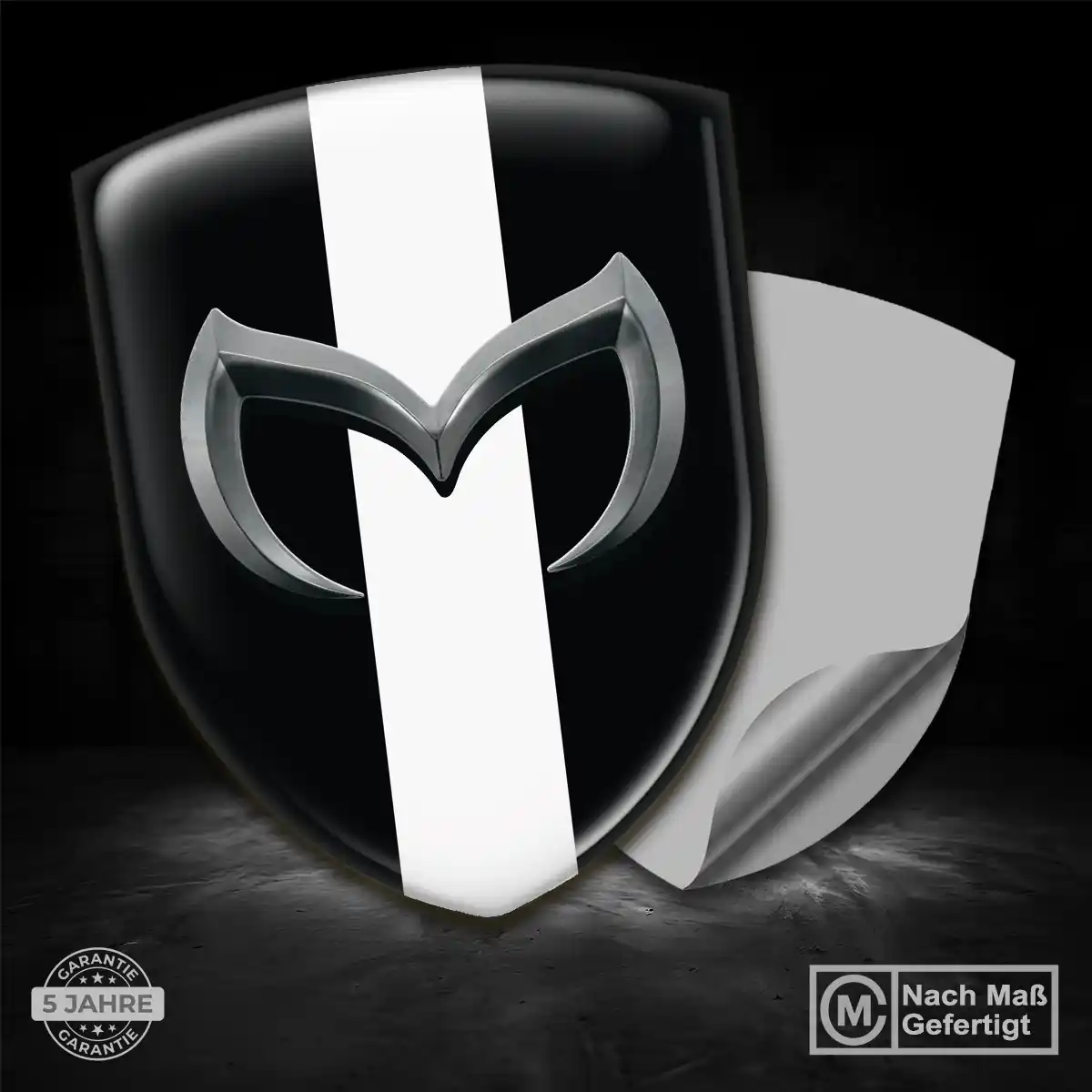 Mazda Aufkleber 3D Gel Silikon Stilvolles Design