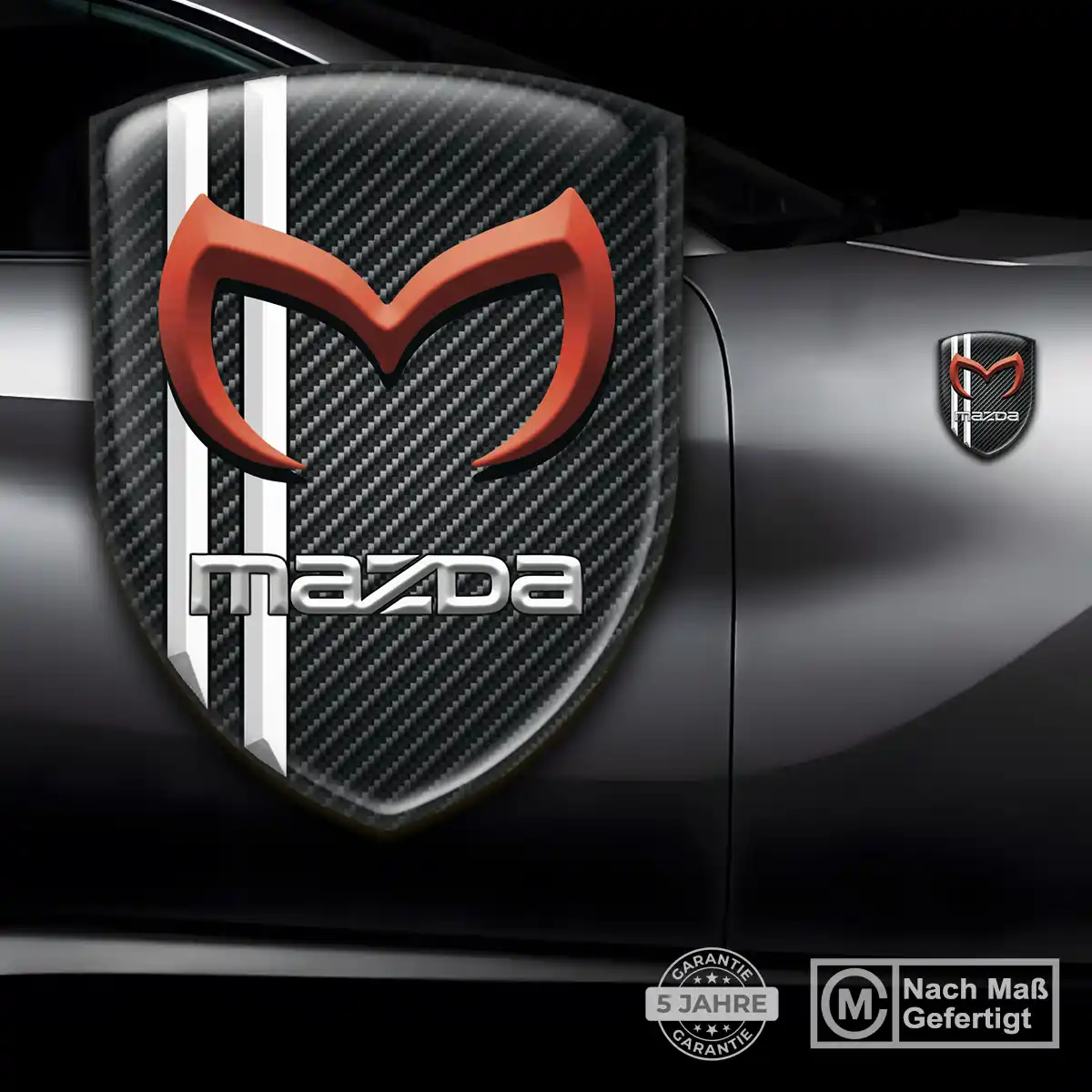 Mazda Aufkleber Emblem Auto Hohe Qualität