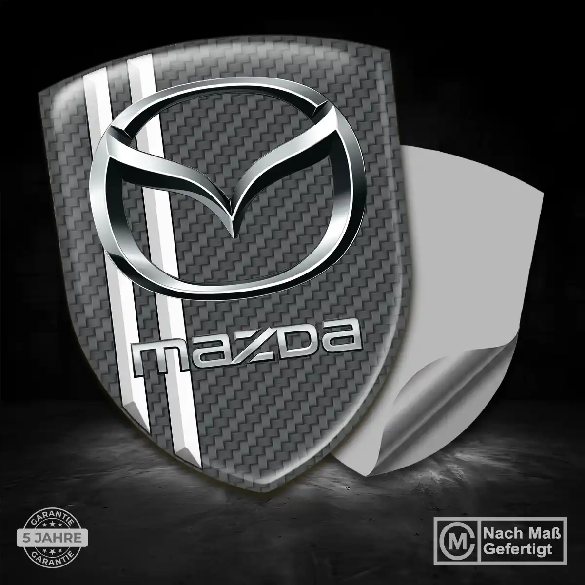 Mazda Aufkleber Emblem Auto Stilvolles Design