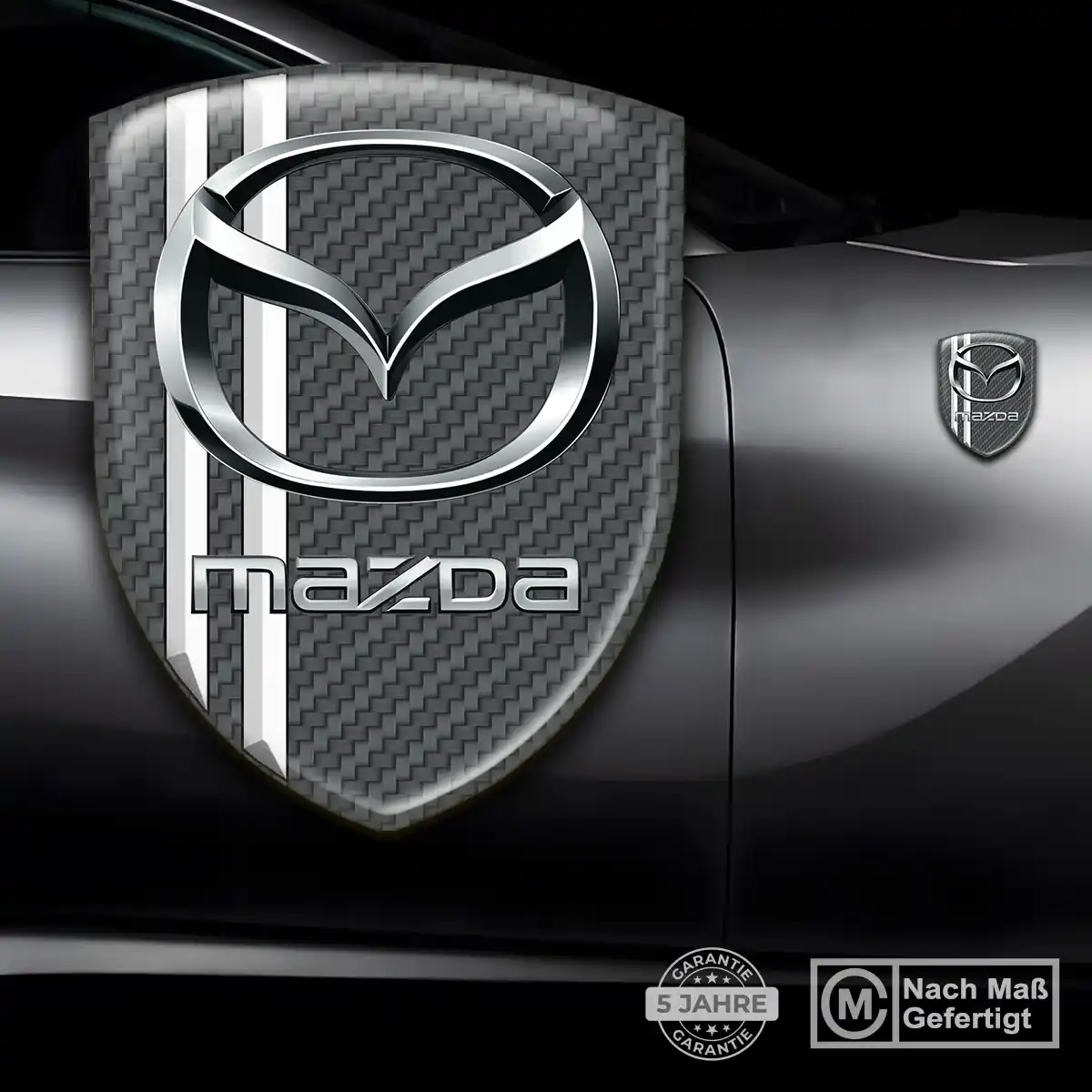 Mazda Aufkleber Emblem Auto Stilvolles Design
