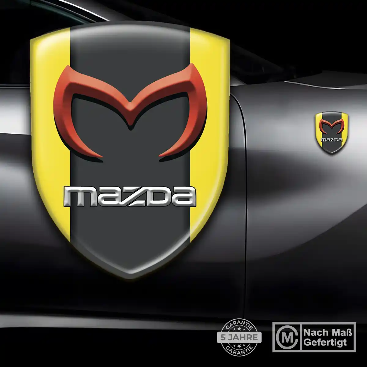 Mazda Aufkleber Emblem Hohe Qualität