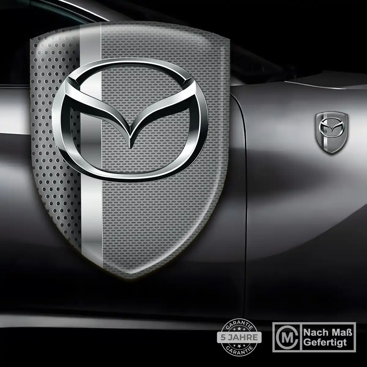 Mazda Aufkleber Emblem Wappen Hohe Qualität