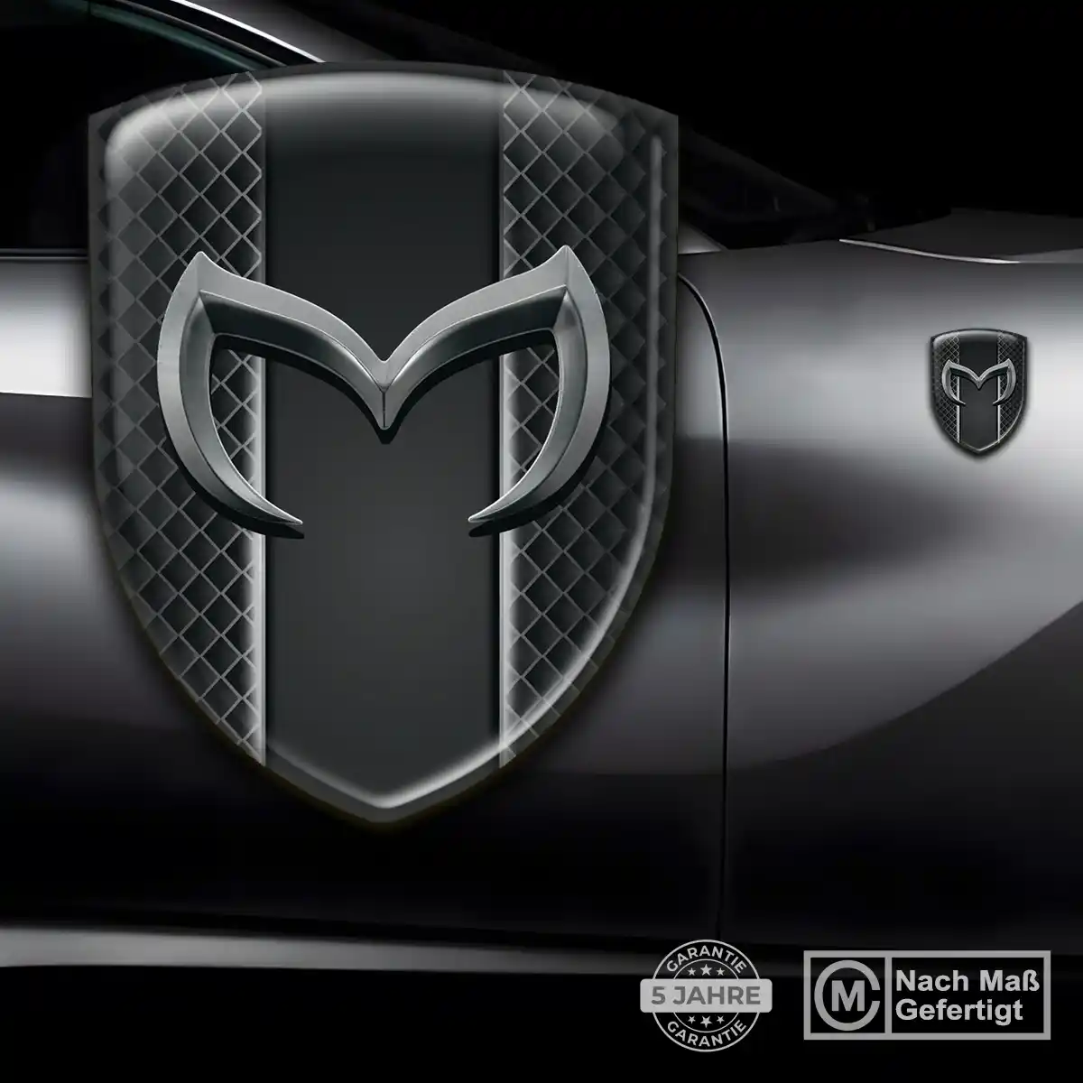 Mazda Aufkleber Embleme Silikon Stilvolles Design