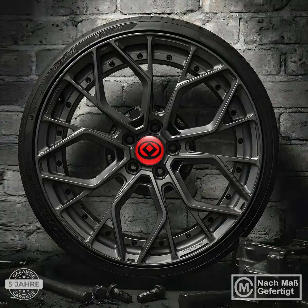 Mazda Aufkleber Felgenemblem Silikon Limitierte Auflage