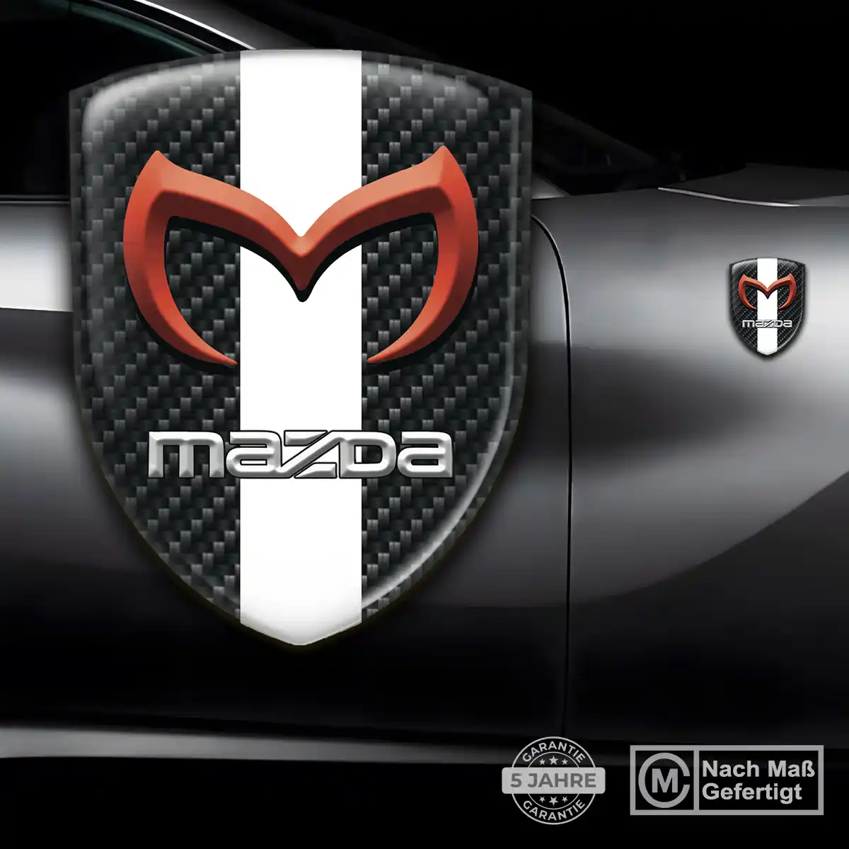 Mazda Aufkleber Wappen Auto Hohe Qualität
