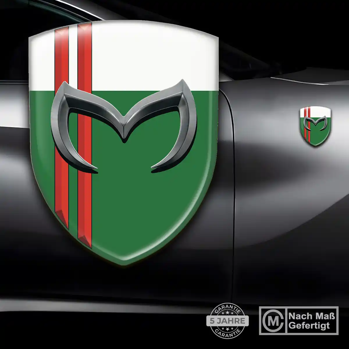 Mazda Aufkleber Wappen Emblem Auto Stilvolles Design