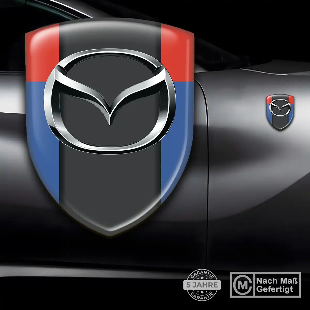 Mazda Aufkleber Wappen Emblem Hohe Qualität