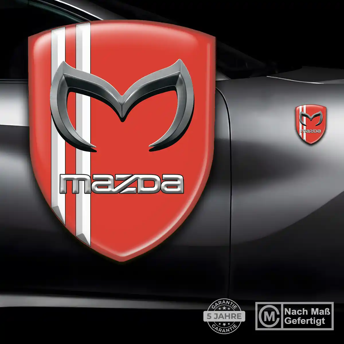 Mazda Emblem Aufkleber Auto Hohe Qualität