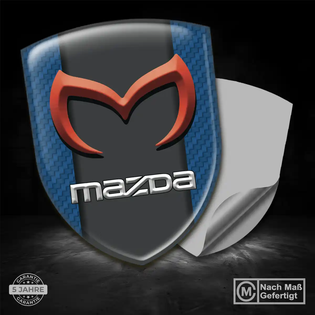 Mazda Emblem Aufkleber Auto Stilvolles Design
