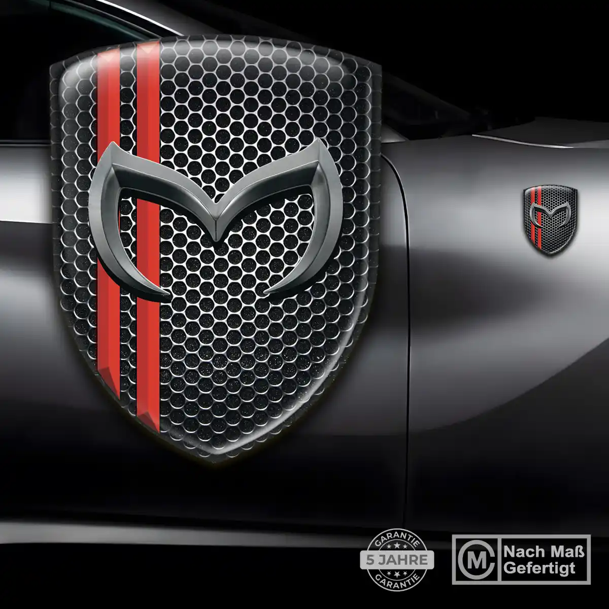 Mazda Emblem Aufkleber Stilvolles Design