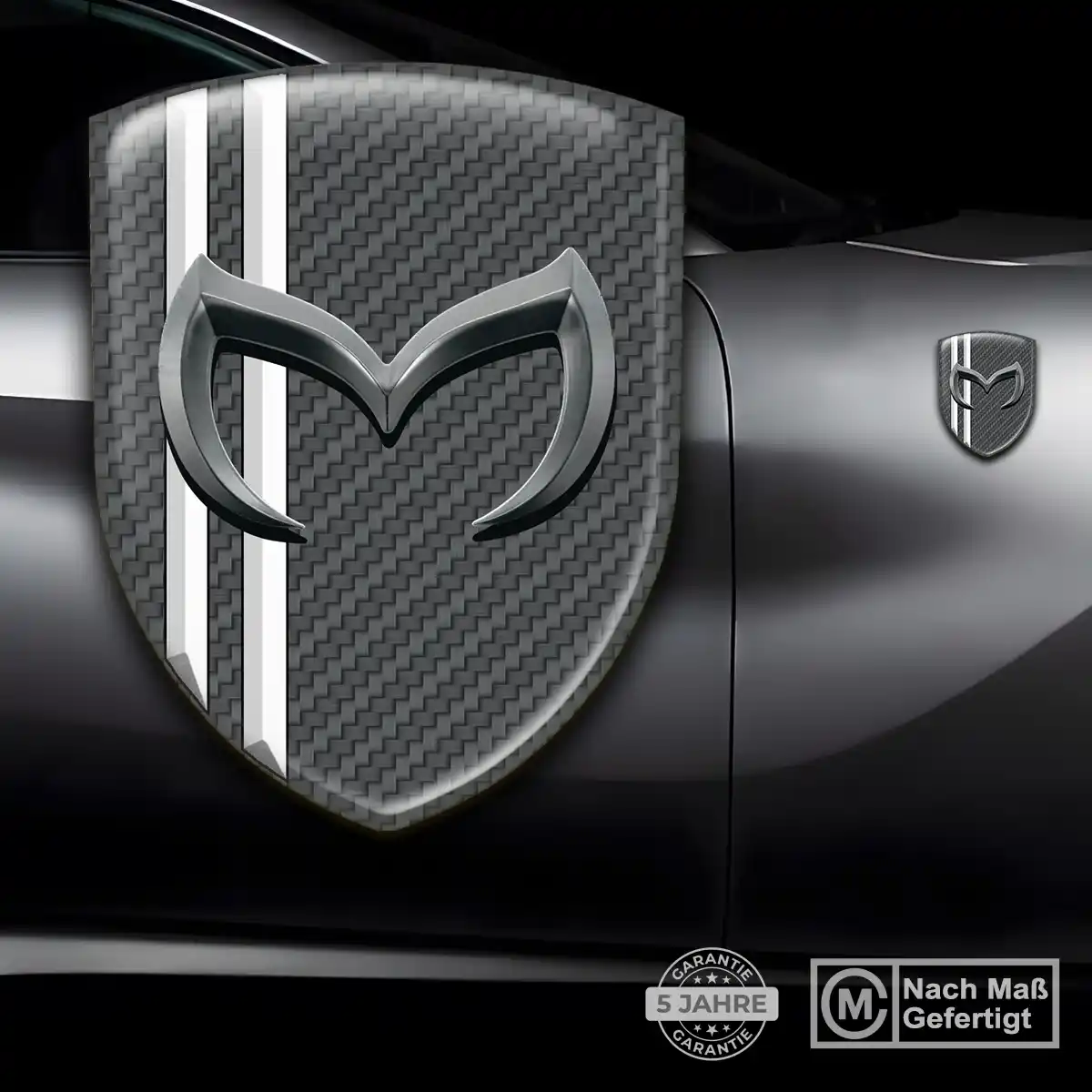 Mazda Emblem Aufkleber Wappen Hohe Qualität