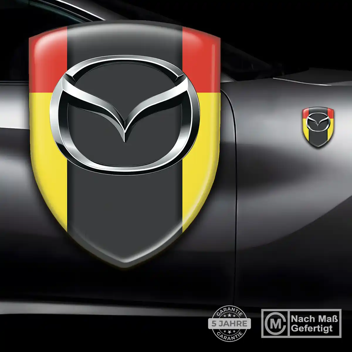 Mazda Emblem Wappen Aufkleber Hohe Qualität