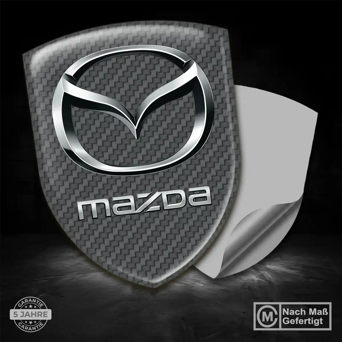 Mazda Emblem Wappen Auto Hohe Qualität