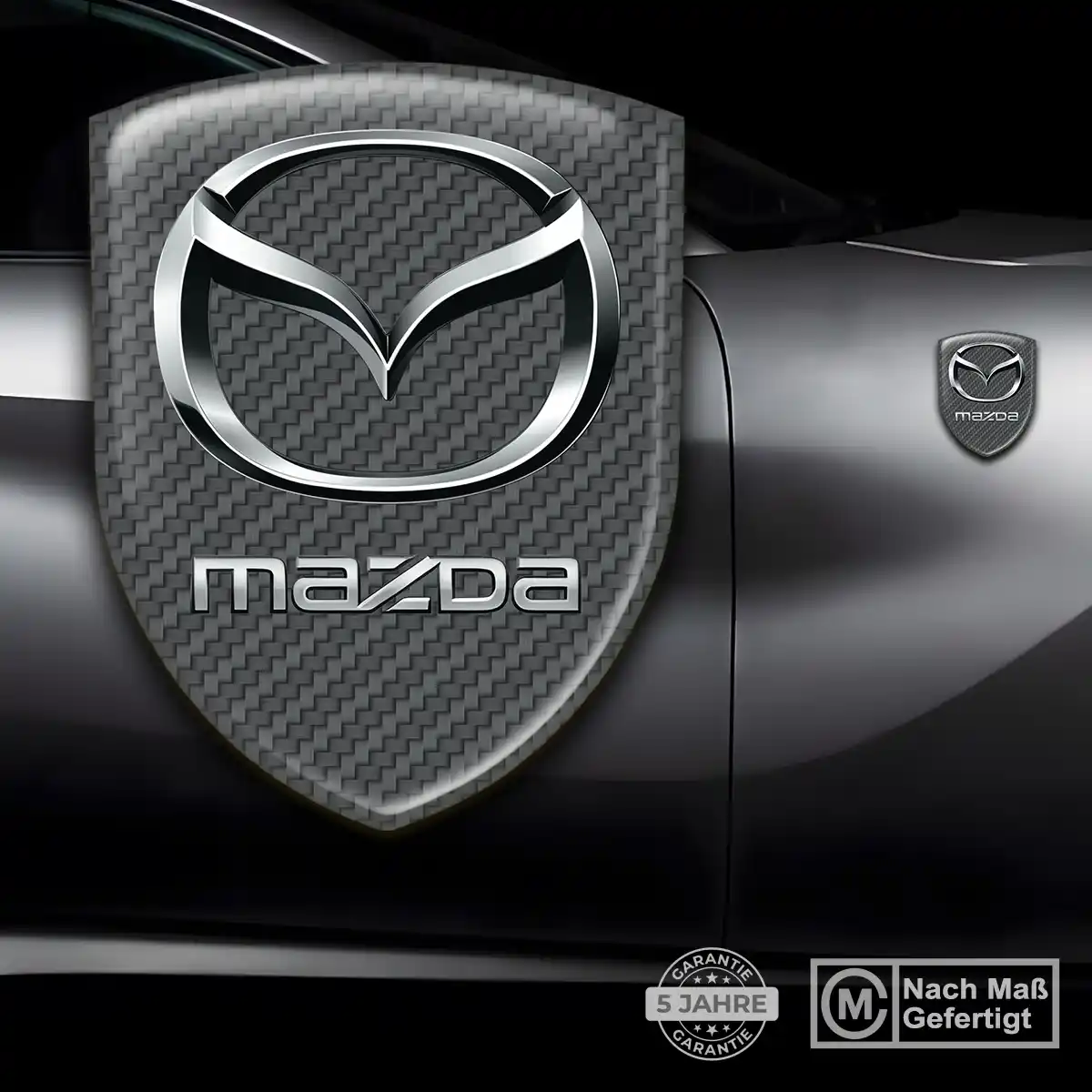 Mazda Emblem Wappen Auto Hohe Qualität