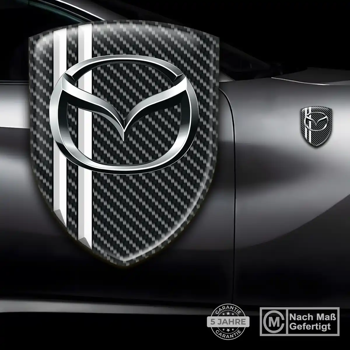 Mazda Embleme Auto Stilvolles Design