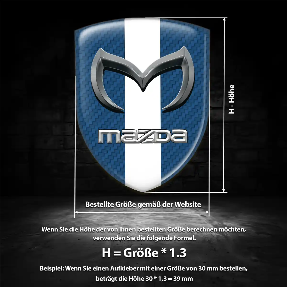 Mazda Embleme Stilvolles Design