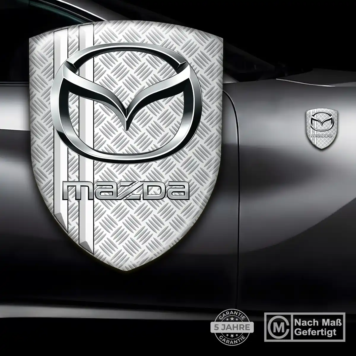 Mazda Silikon Aufkleber Auto Stilvolles Design