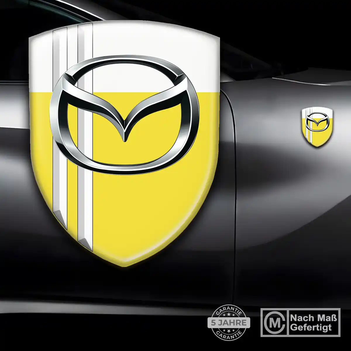 Mazda Silikon Aufkleber Stilvolles Design