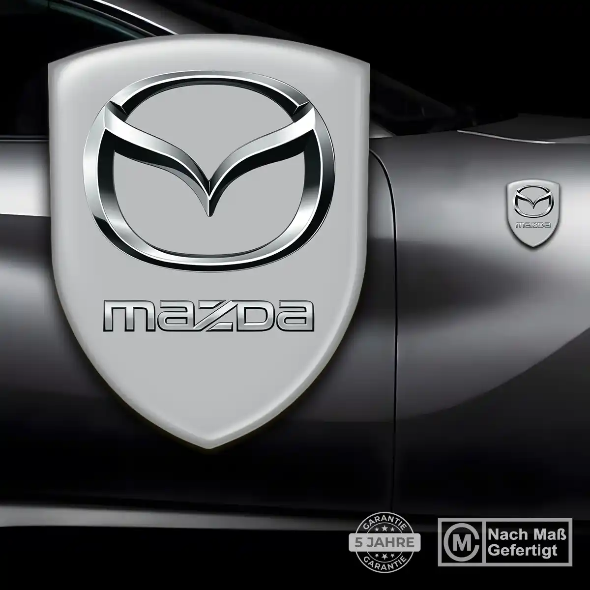 Mazda Silikon Aufkleber Wappen Hohe Qualität