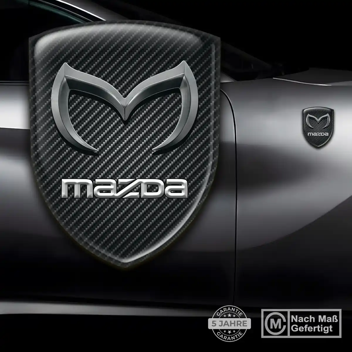 Mazda Wappen Aufkleber Auto Hohe Qualität