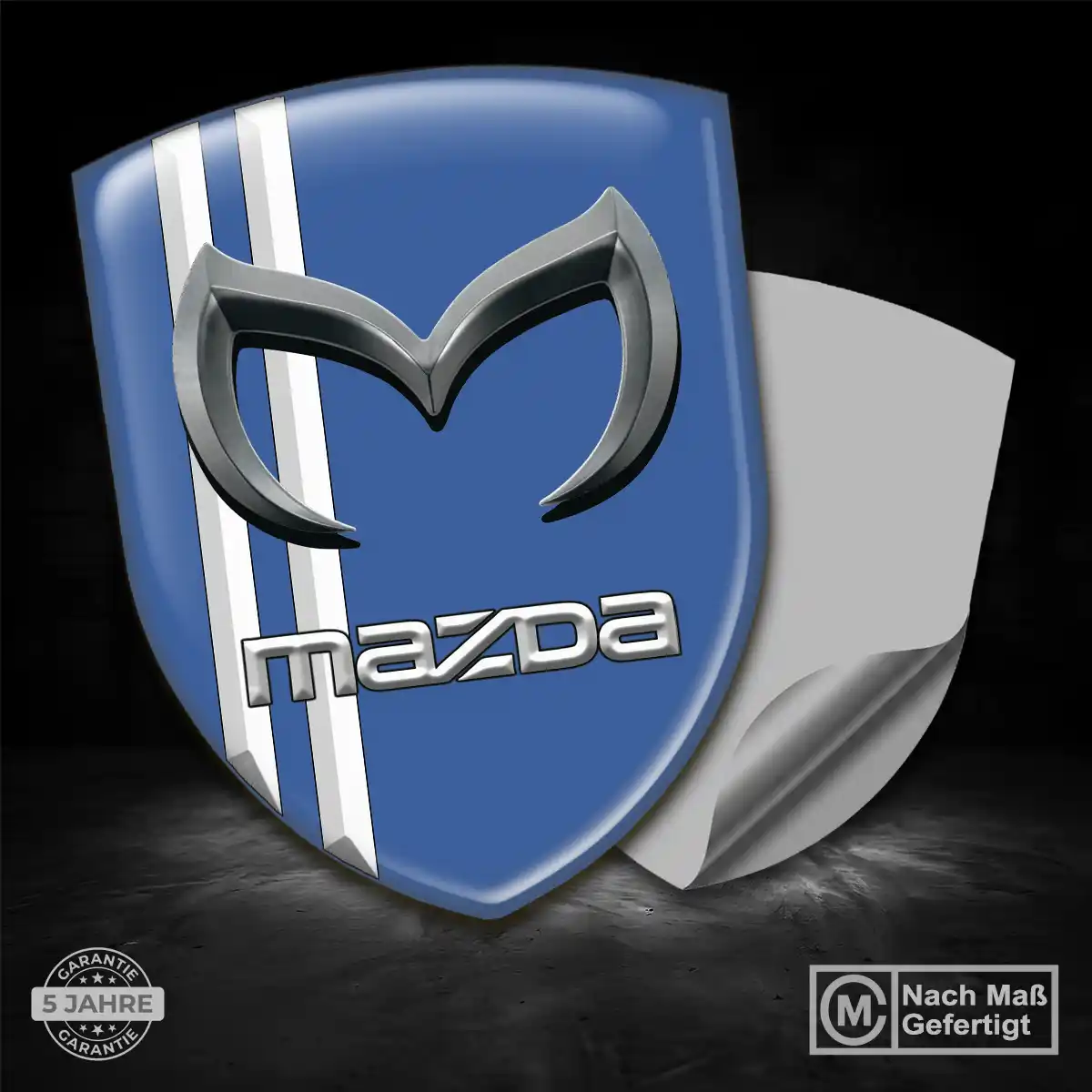 Mazda Wappen Aufkleber Emblem Hohe Qualität