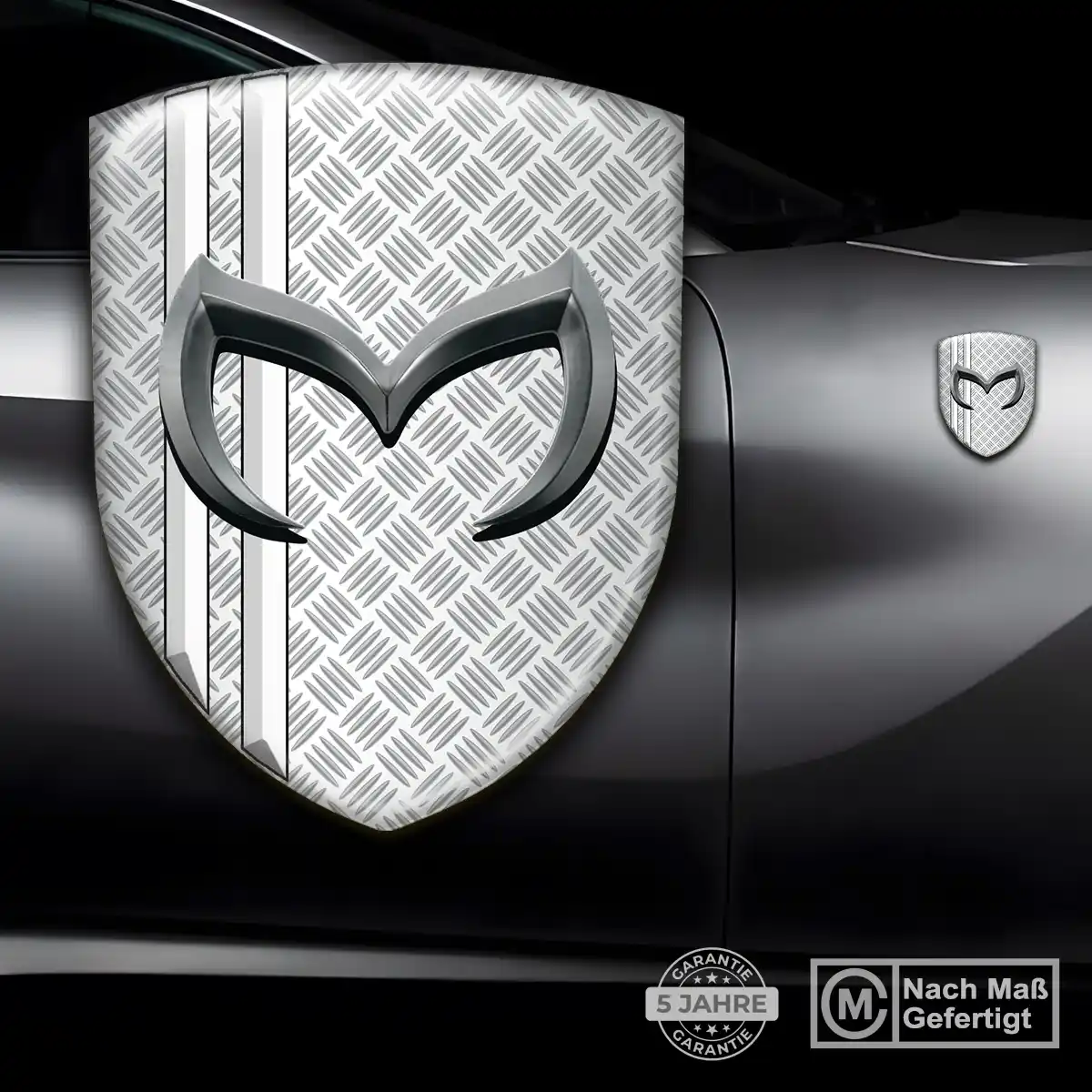 Mazda Wappen Emblem Aufkleber Hohe Qualität