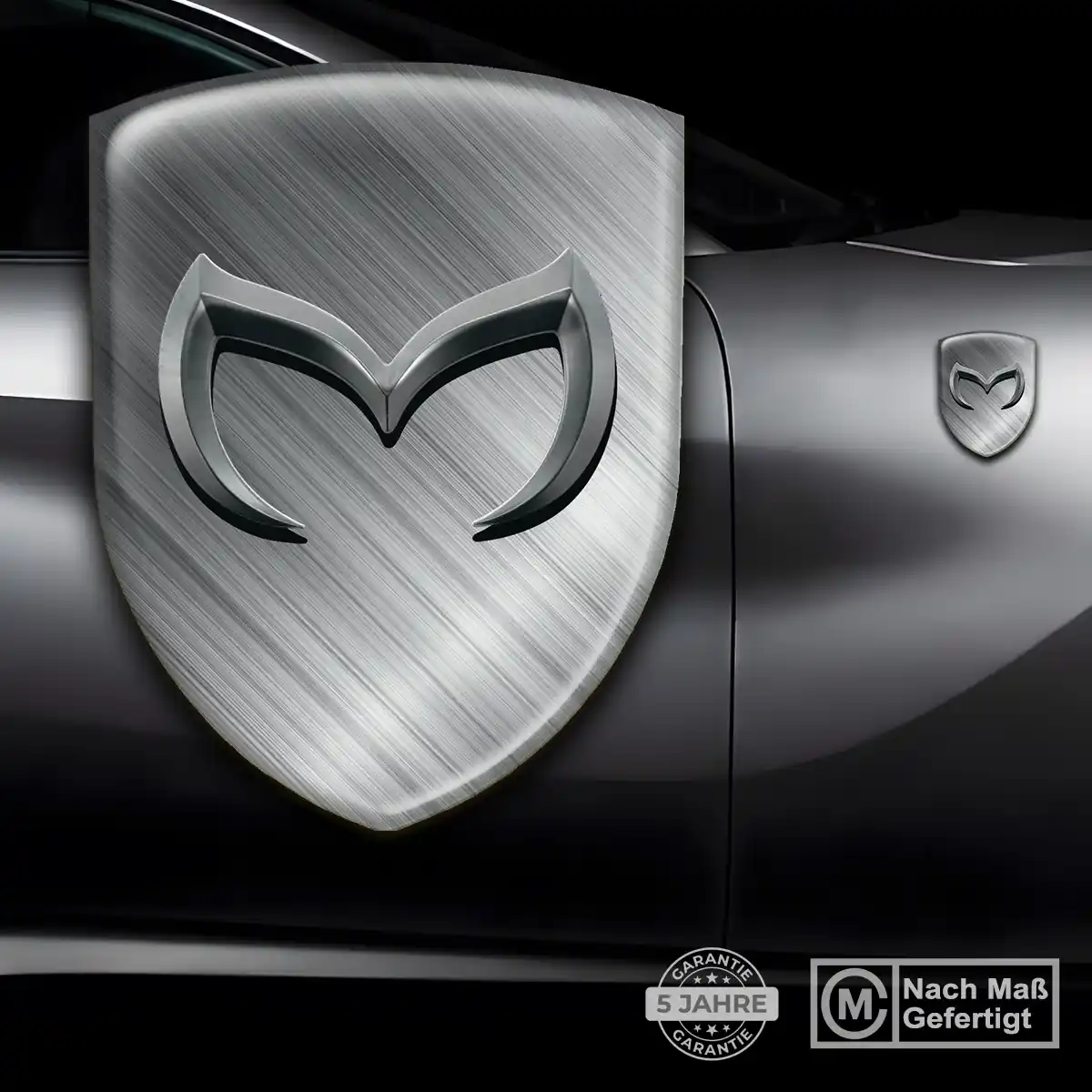 Mazda Wappen Emblem Auto Stilvolles Design