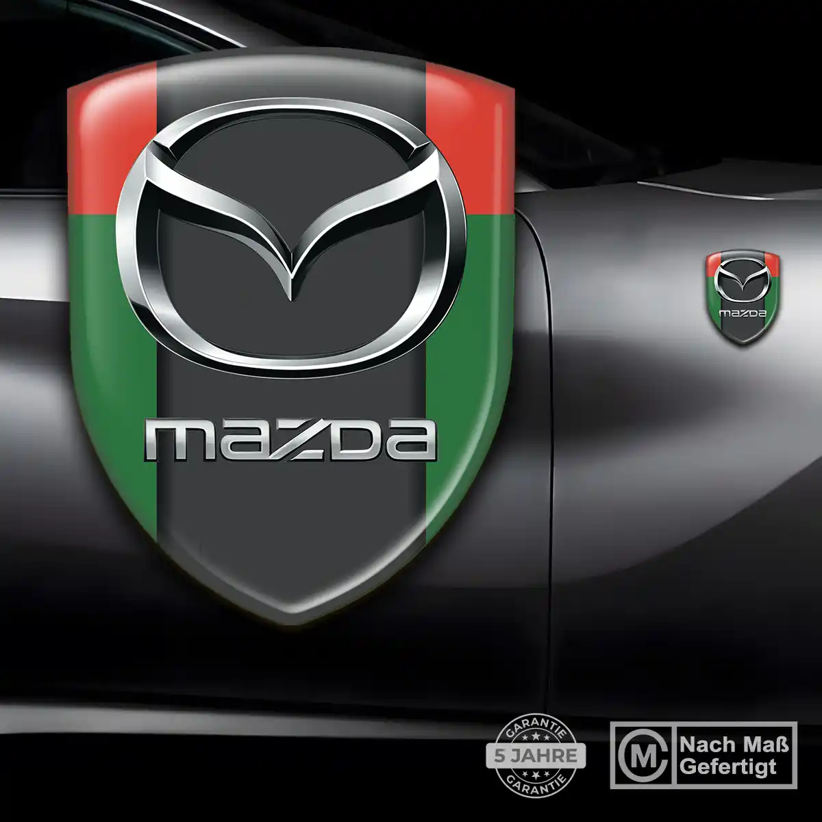 Mazda Wappen Emblem Stilvolles Design