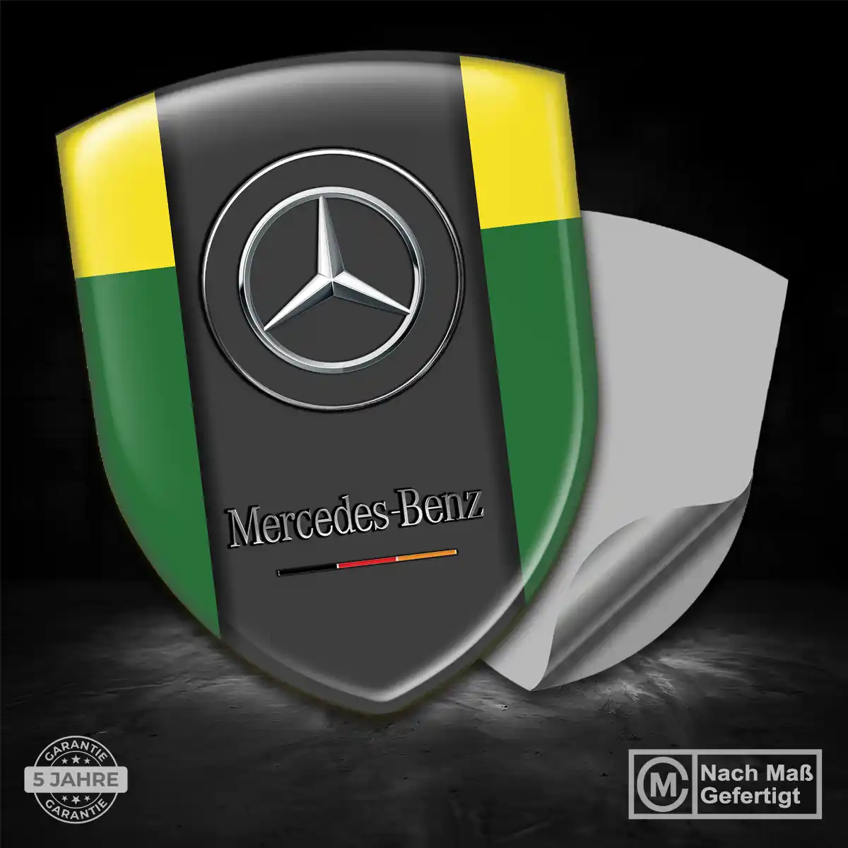 Mercedes 3D Gel Aufkleber Embleme Auto Limitierte Auflage