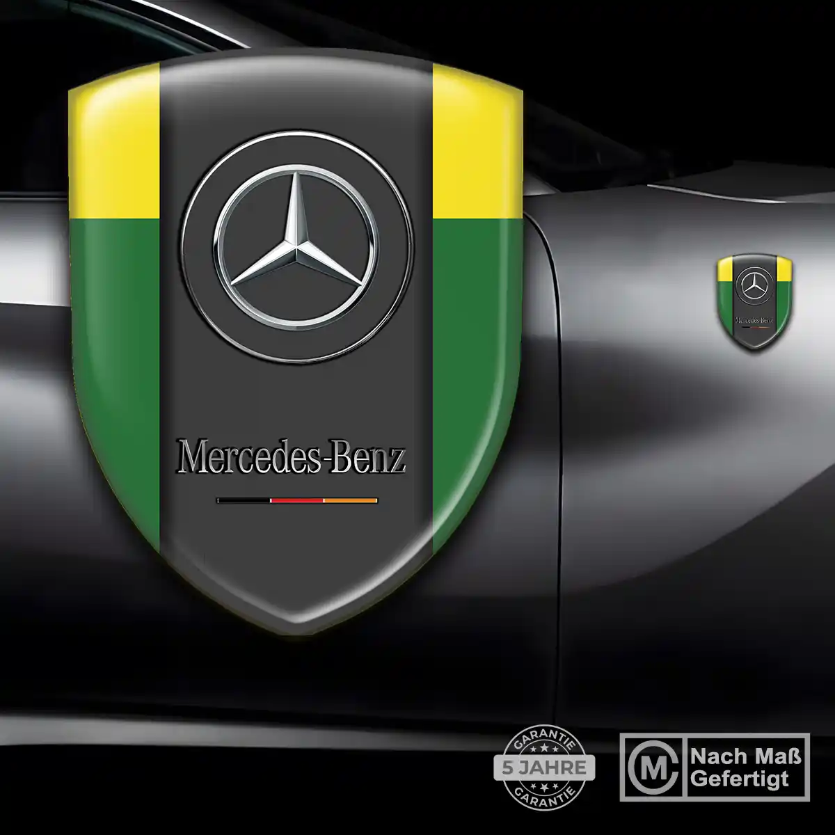 Mercedes 3D Gel Aufkleber Embleme Auto Limitierte Auflage