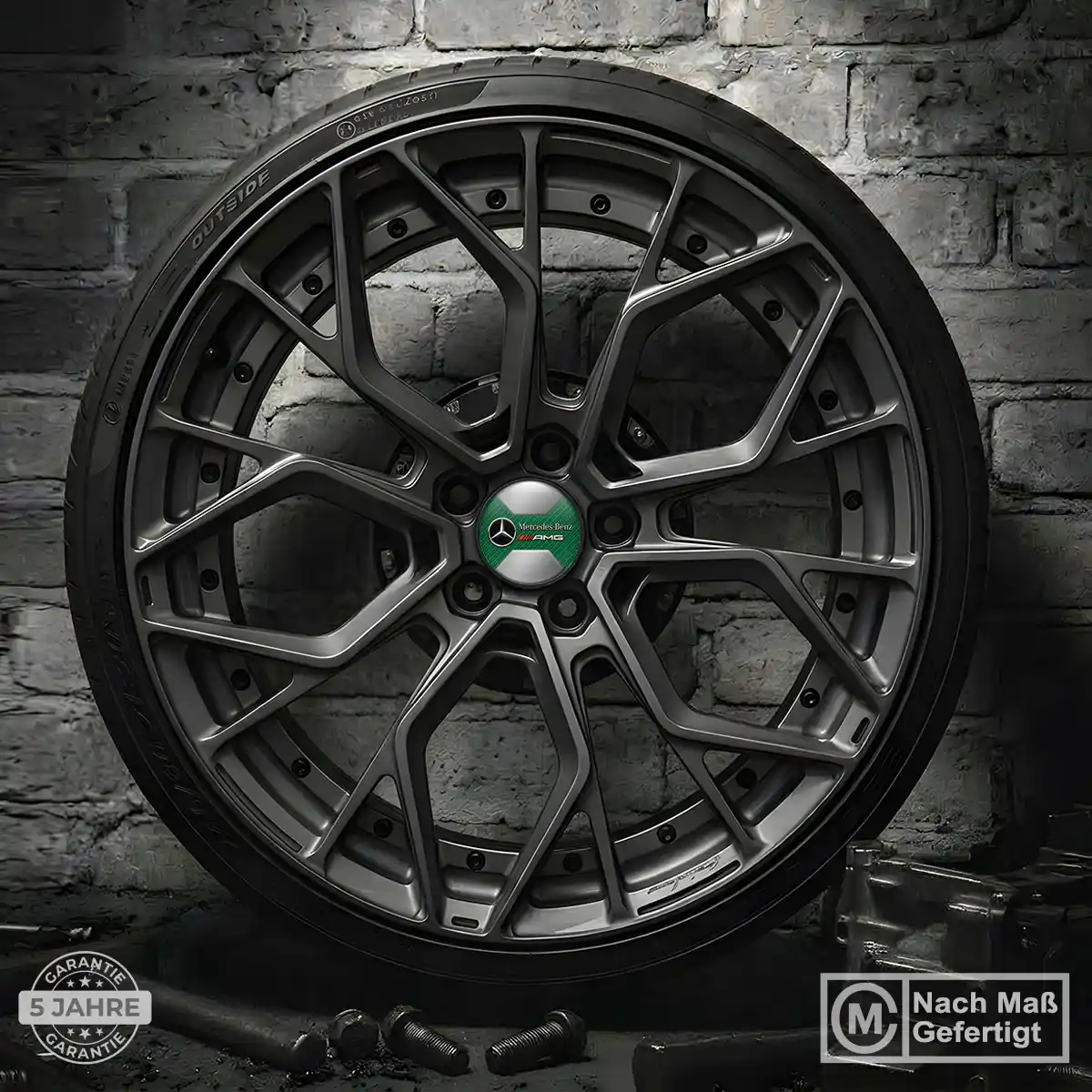 Mercedes AMG Silikon Aufkleber Embleme Luxus-Edition