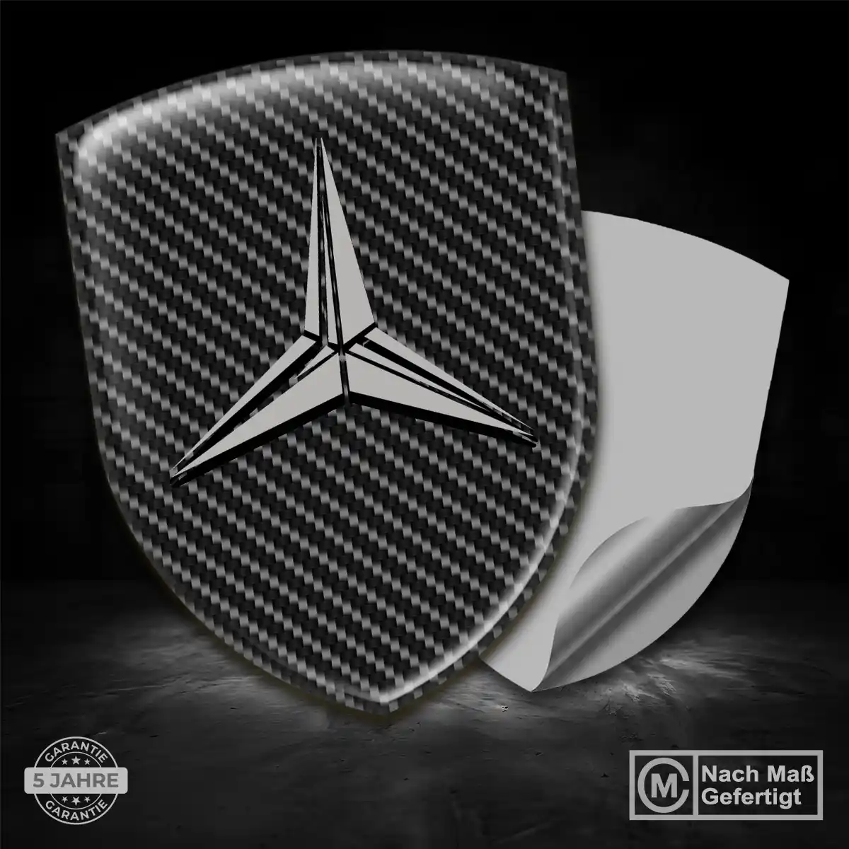 Mercedes Aufkleber Auto Premium-Edition