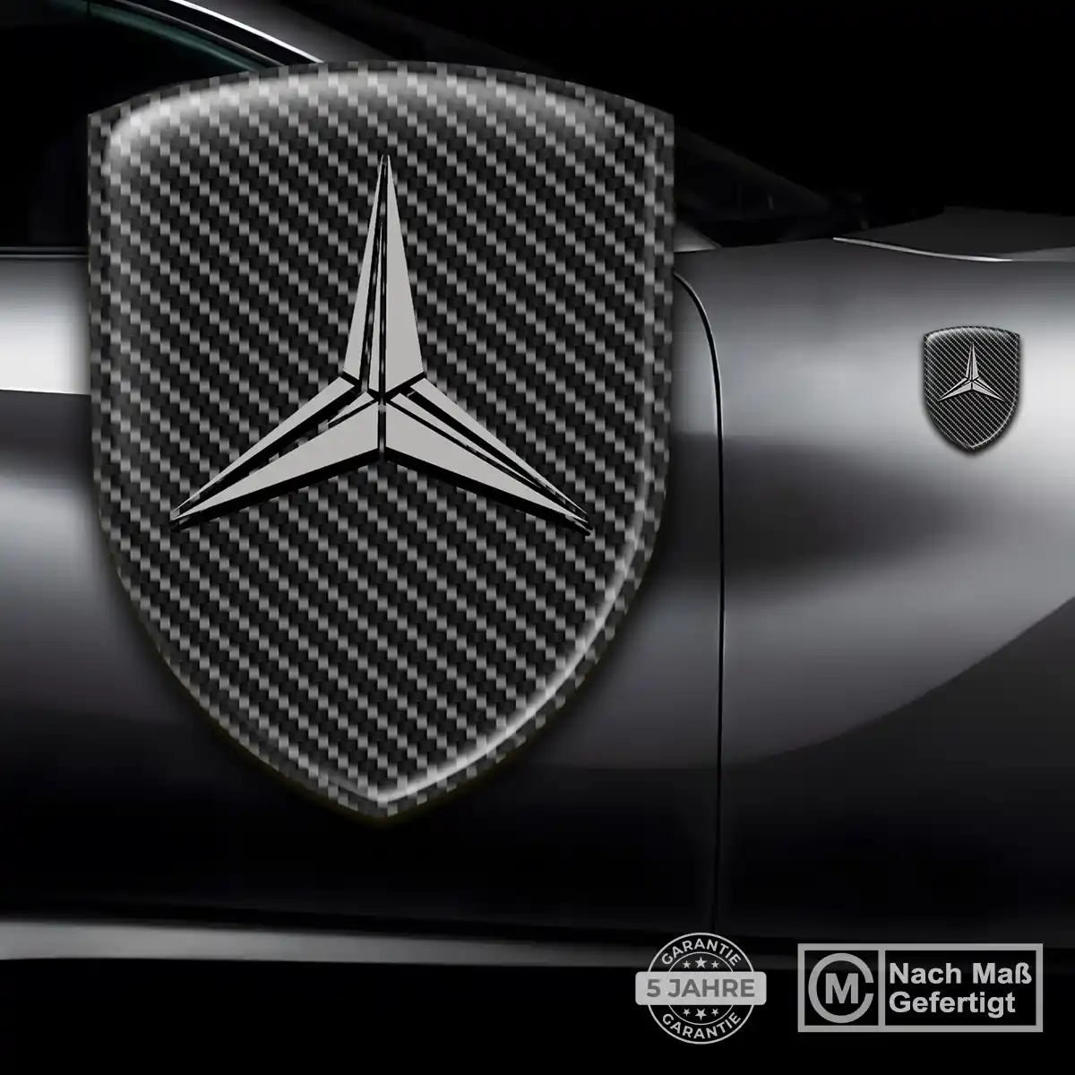 Mercedes Aufkleber Auto Premium-Edition