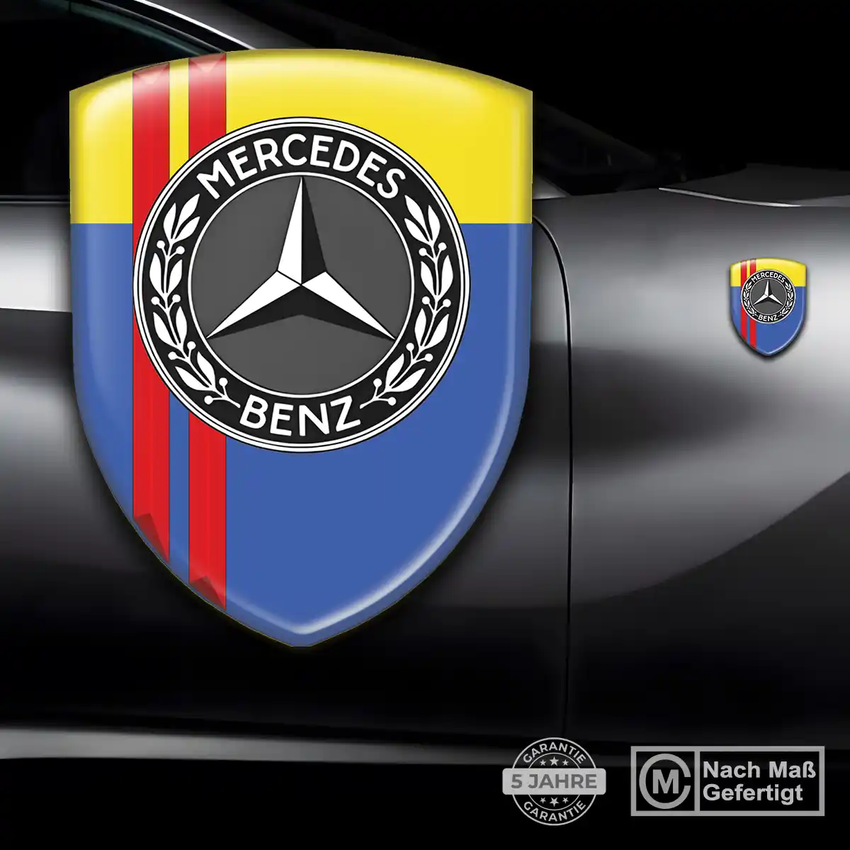 Mercedes Aufkleber Emblem Auto Hohe Qualität