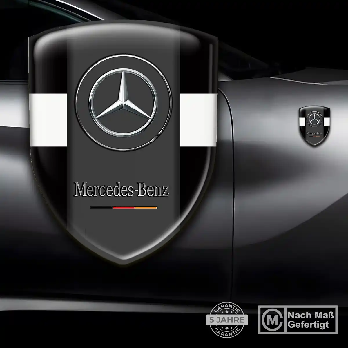 Mercedes Aufkleber Emblem Auto Limitierte Auflage