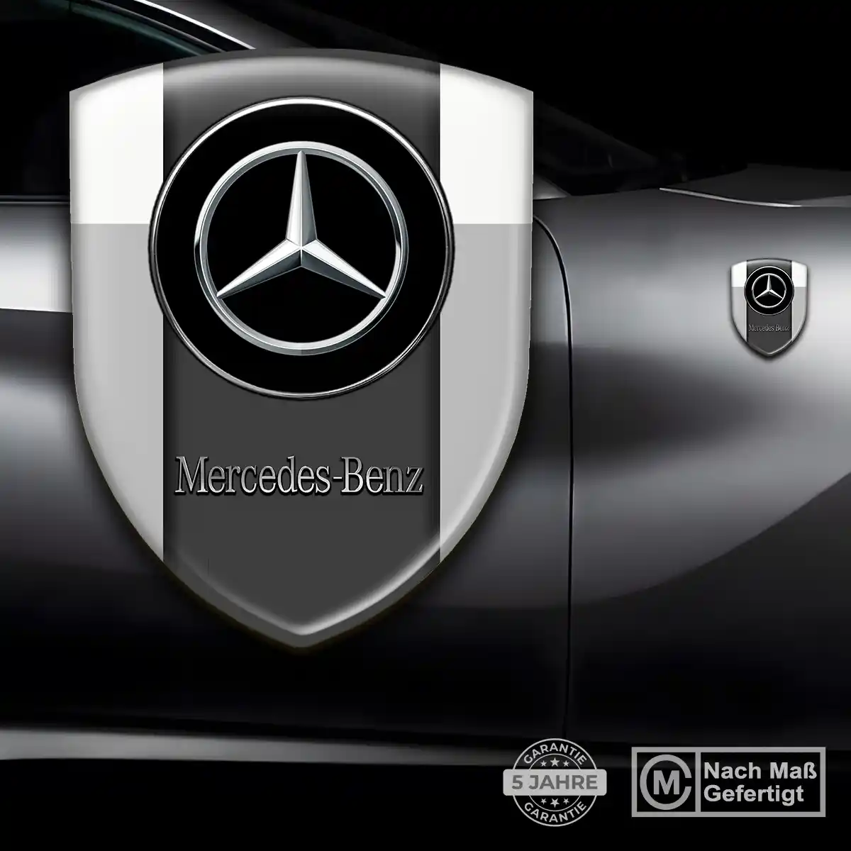 Mercedes Aufkleber Emblem Auto Premium-Edition