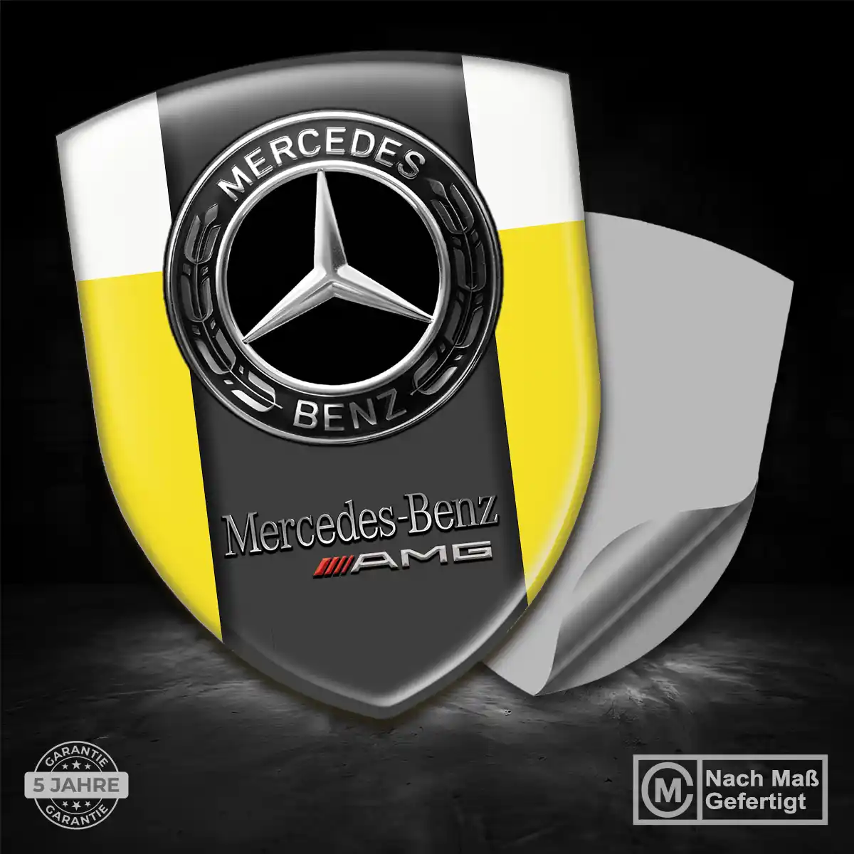 Mercedes Aufkleber Emblem Hohe Qualität