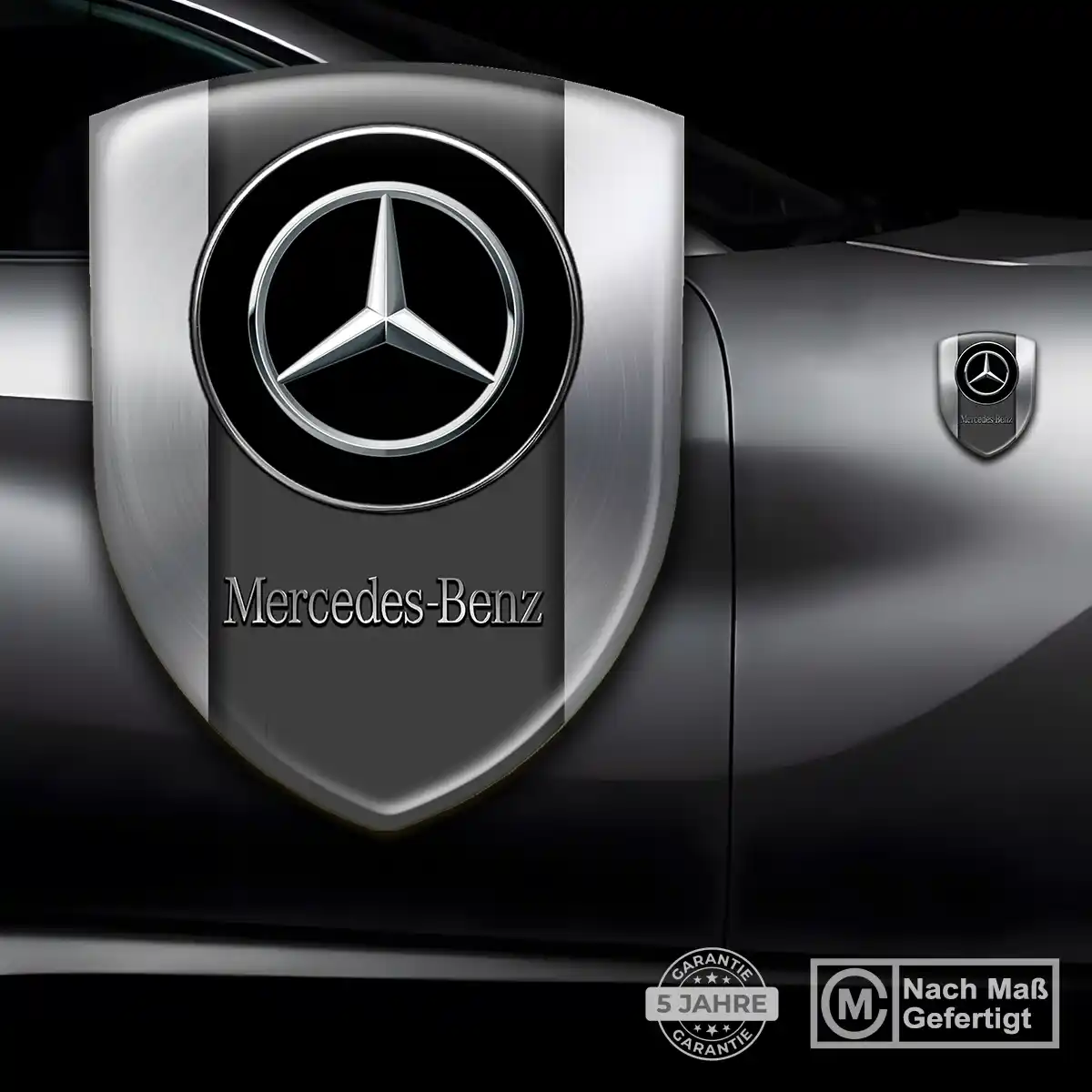 Mercedes Aufkleber Emblem Limitierte Auflage