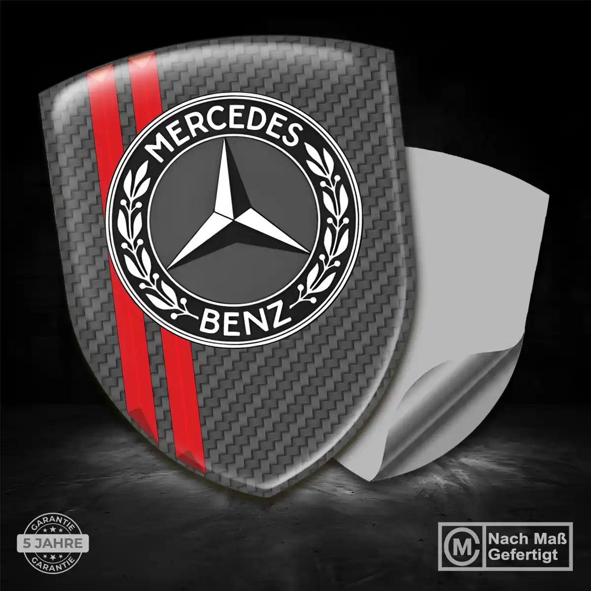 Mercedes Aufkleber Emblem Wappen Hohe Qualität