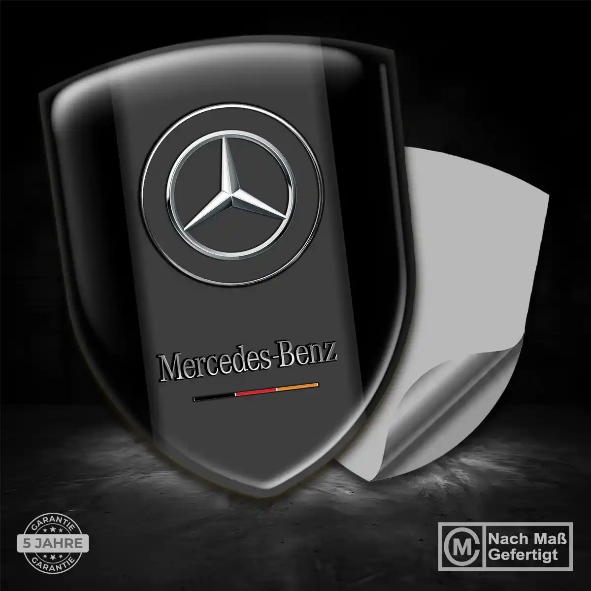 Mercedes Aufkleber Embleme Silikon Auto Hohe Qualität