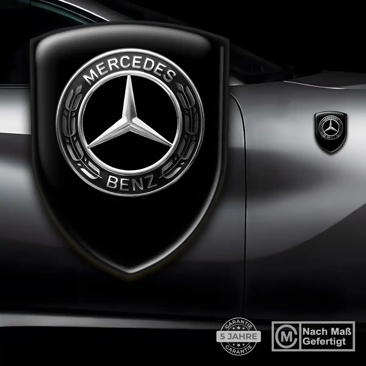 Mercedes Aufkleber Embleme Silikon Auto Limitierte Auflage