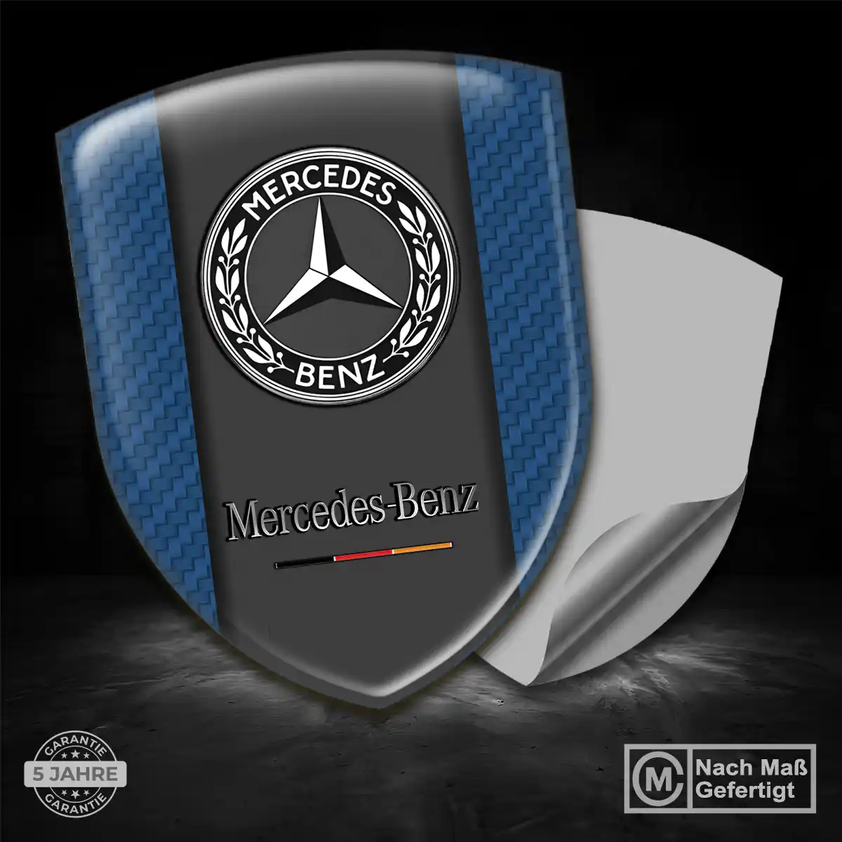 Mercedes Aufkleber Embleme Silikon Limitierte Auflage